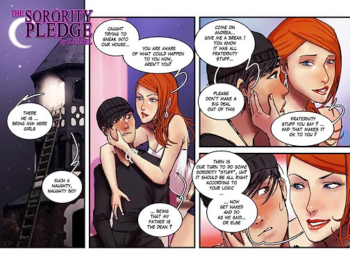 TG Comic | The Sorority Pledge - Only at TGstories