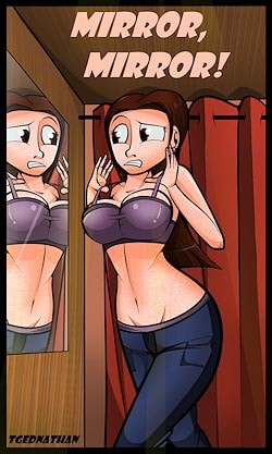 TG Stories tgcomic | Mirror, Mirror